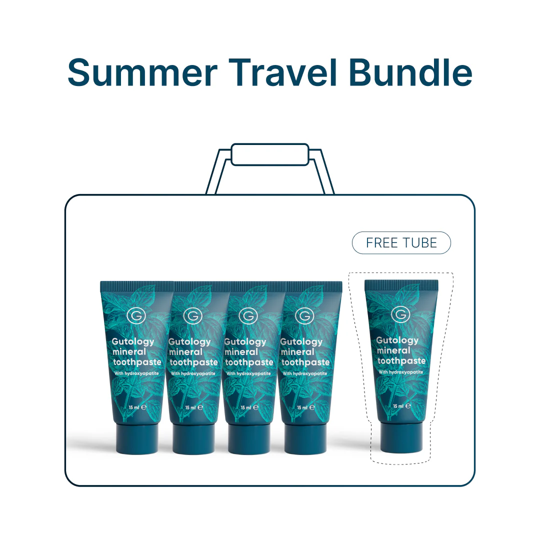 Gutology Toothpaste Travel Pack (7 Day Supply - 15ml) - Image 5